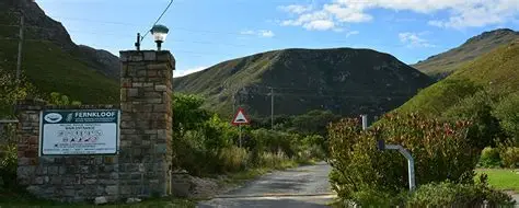 Fernkloof Nature Reserve entrance and trails